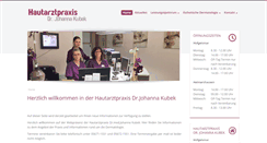 Desktop Screenshot of dr-kubek.de